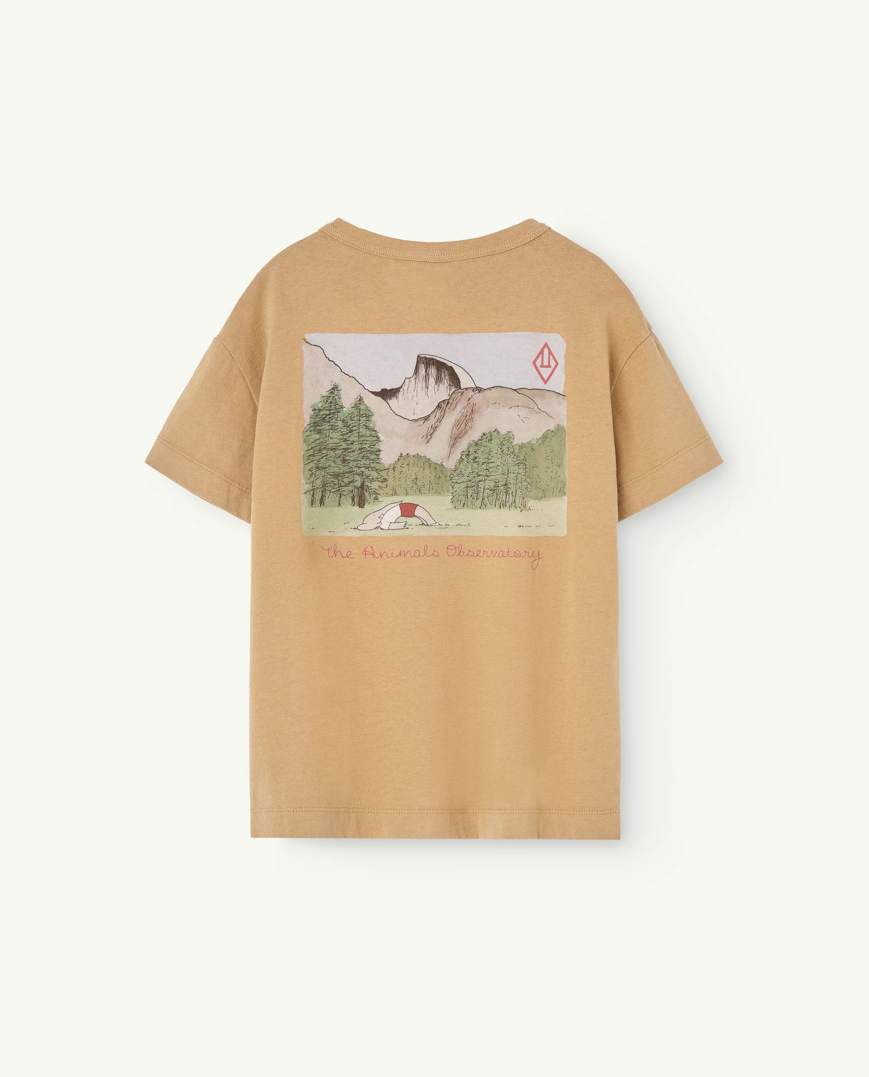 Babar Brown Rooster T-Shirt PRODUCT BACK