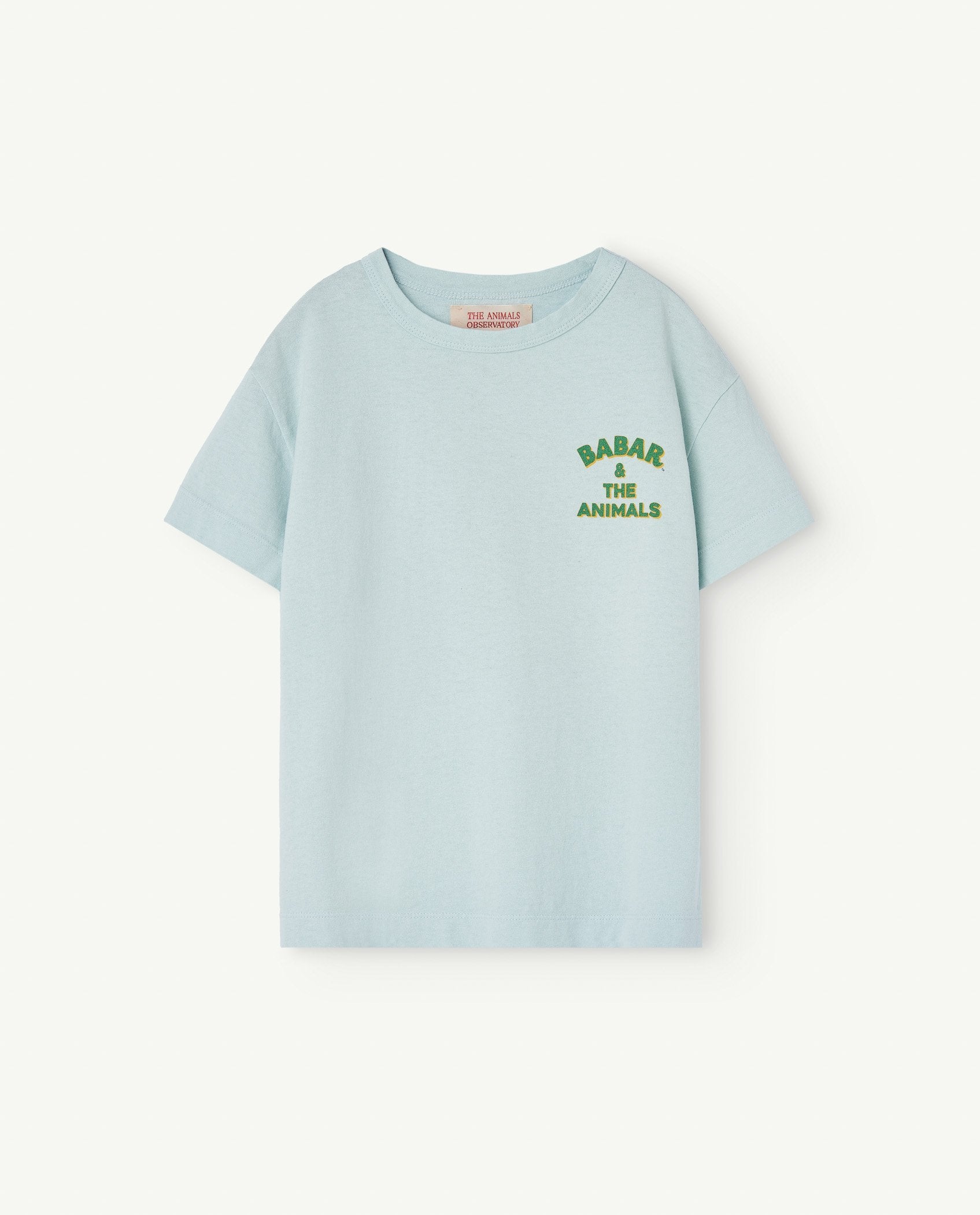 Babar Soft Blue Rooster T-Shirt PRODUCT FRONT