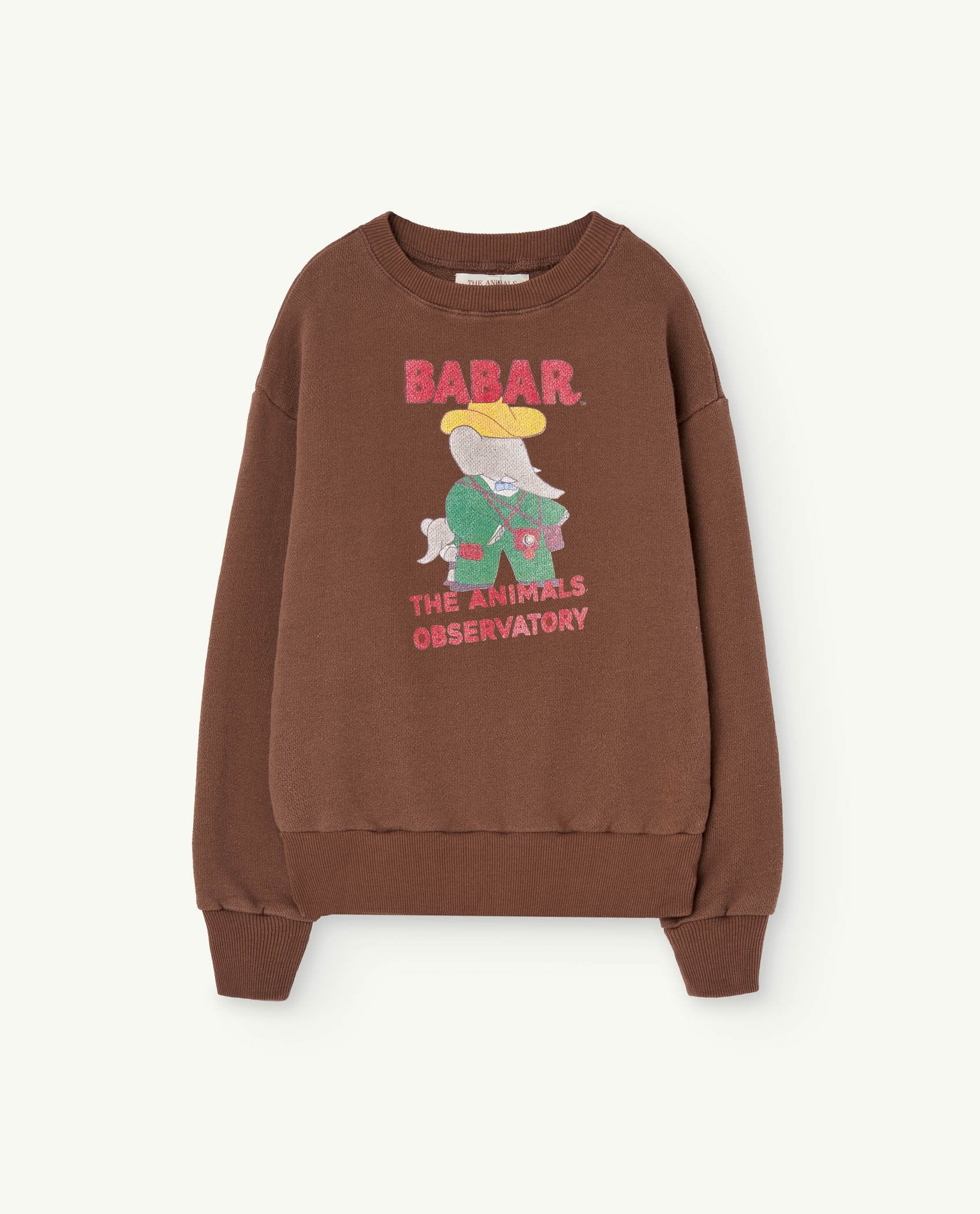 Babar Brown Bear Sweatshirt PRODUCT FRONT