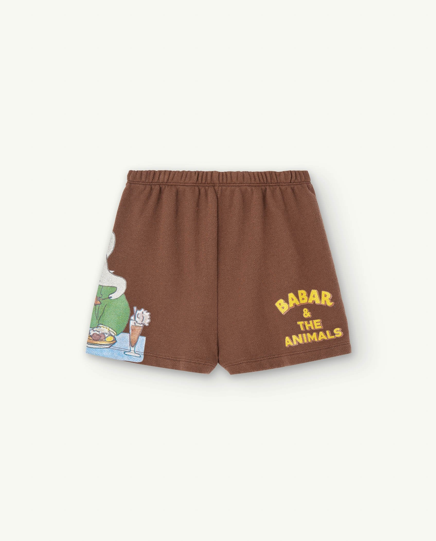 Babar Brown Clam Shorts PRODUCT FRONT