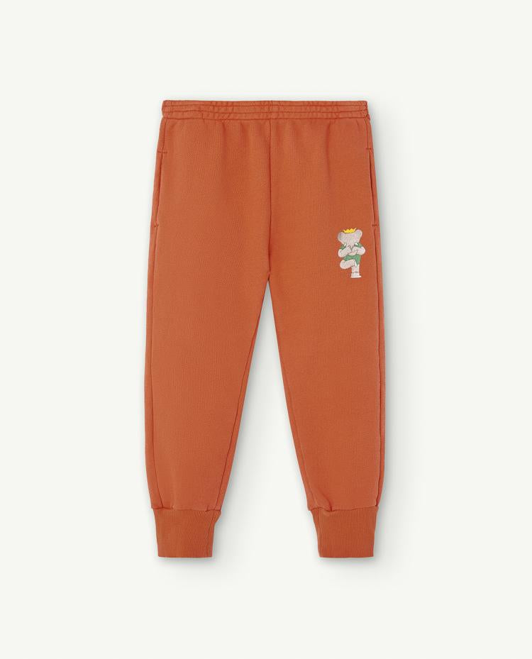 Babar Orange Panther Sweatpants COVER