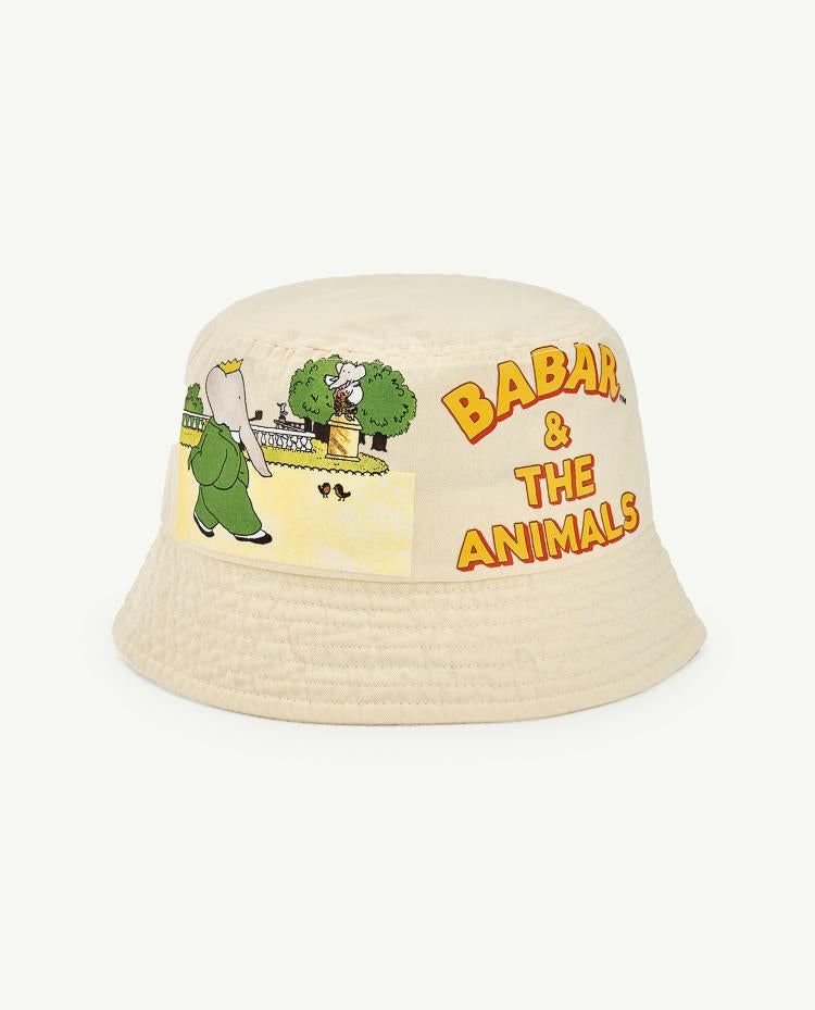 Babar White Starfish Bucket Hat COVER