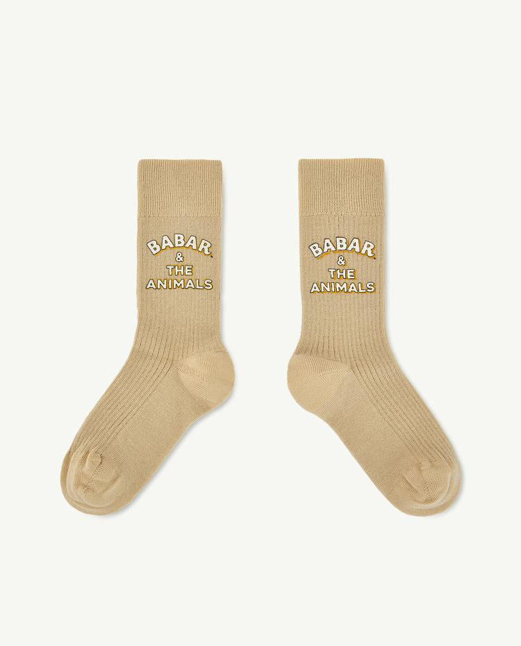 Babar White Worm Socks COVER