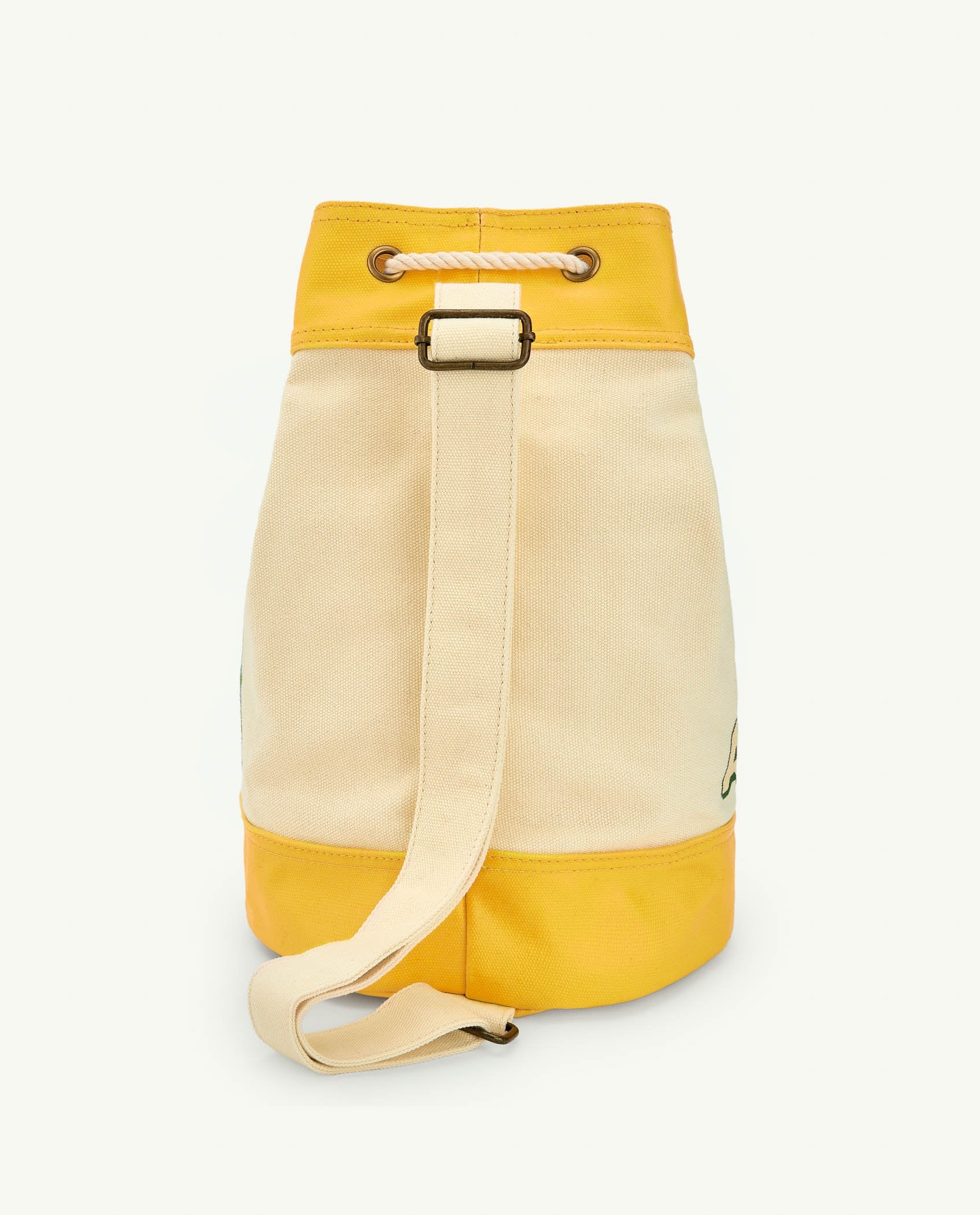 Babar Yellow Drawstring Backpack PRODUCT BACK