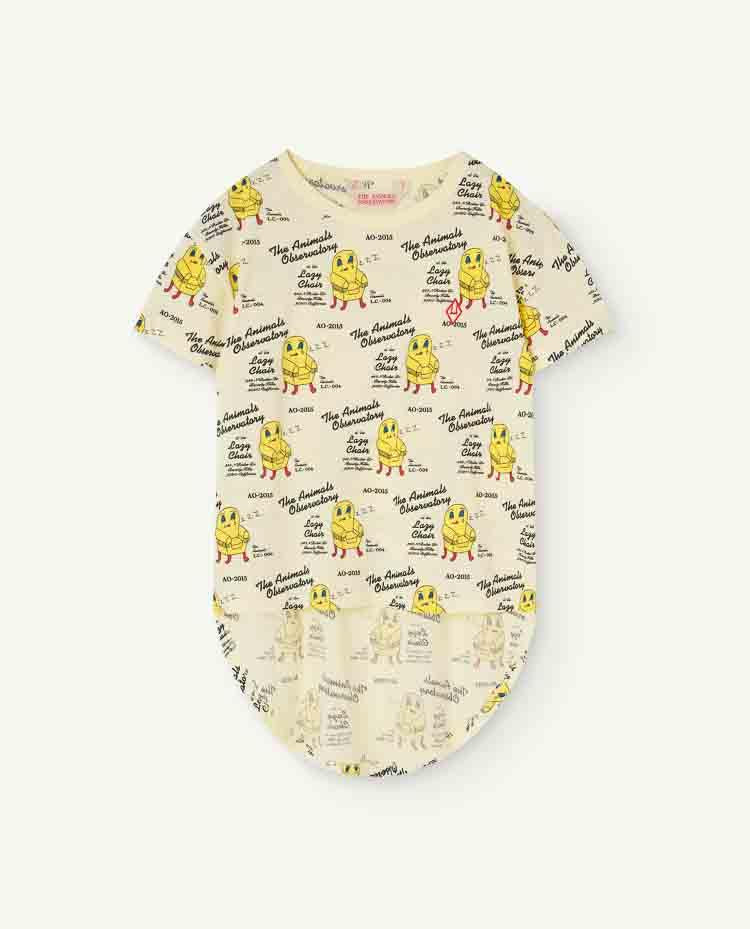 Soft Yellow Hare T-Shirt COVER