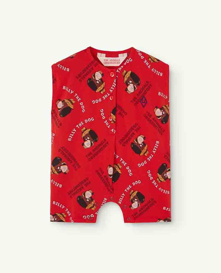 Red Goose Baby Romper COVER