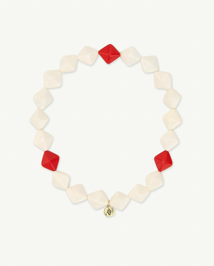 White Big Iguana Necklace COVER