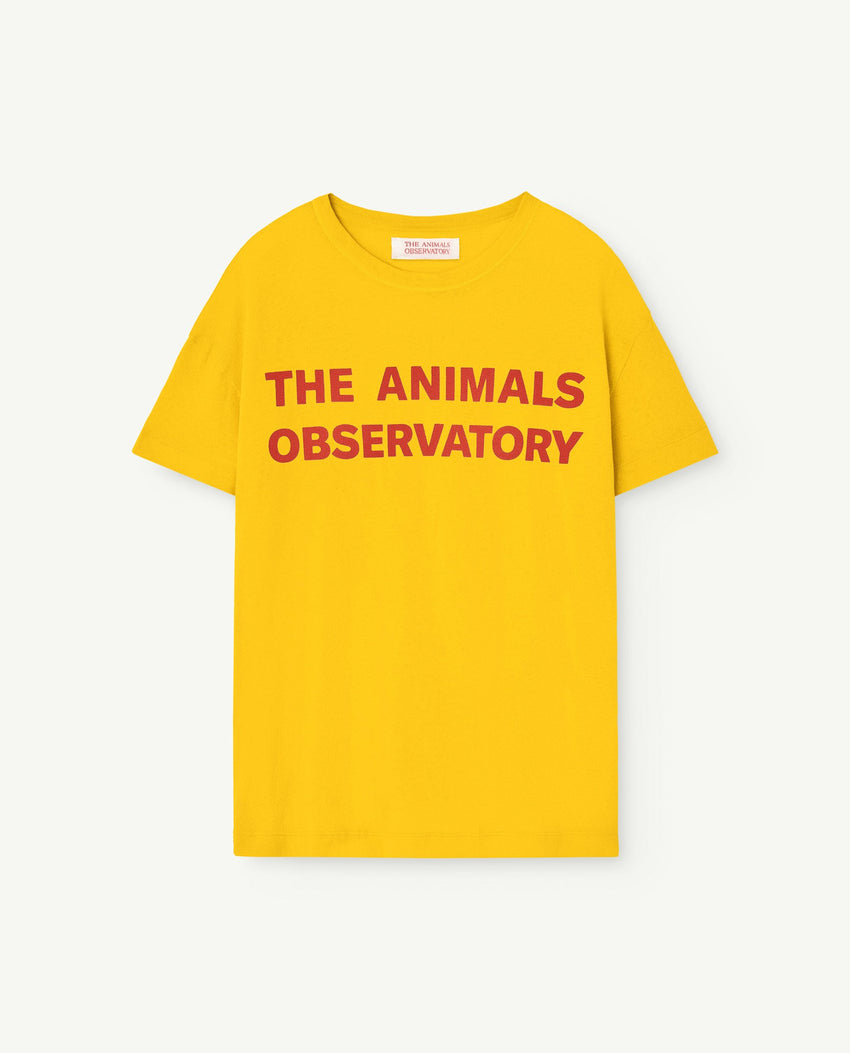 Yellow Orion Adult T-Shirt PRODUCT FRONT