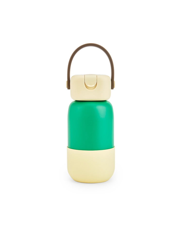 も*ち様 The Animals Observatory 3y Green Guacamayo Kid Bottle | The Animals Observatory
