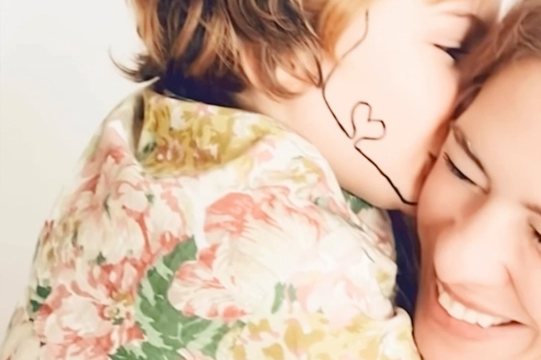 Celebrating Valentine’s Day with kisses