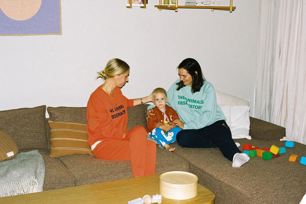 Two moms, one tiny gang