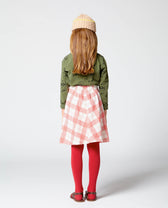 White Firefly Skirt MODEL BACK