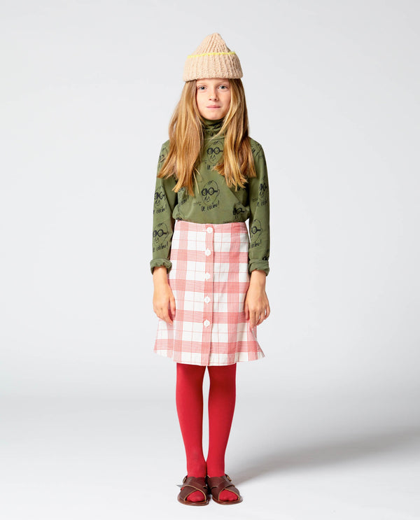 White Firefly Skirt MODEL FRONT