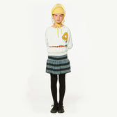 Stripes Slug Skirt MODEL FRONT