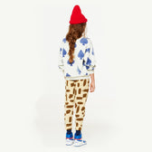 Poker Bear Sweatshirt MODEL BACK