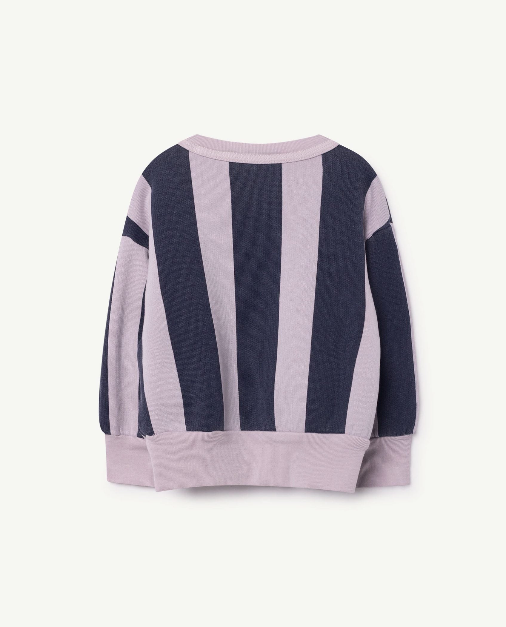 Purple Stripes Bear Sweatshirt PRODUCT BACK