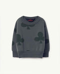 Blue Poker Bear Sweatshirt