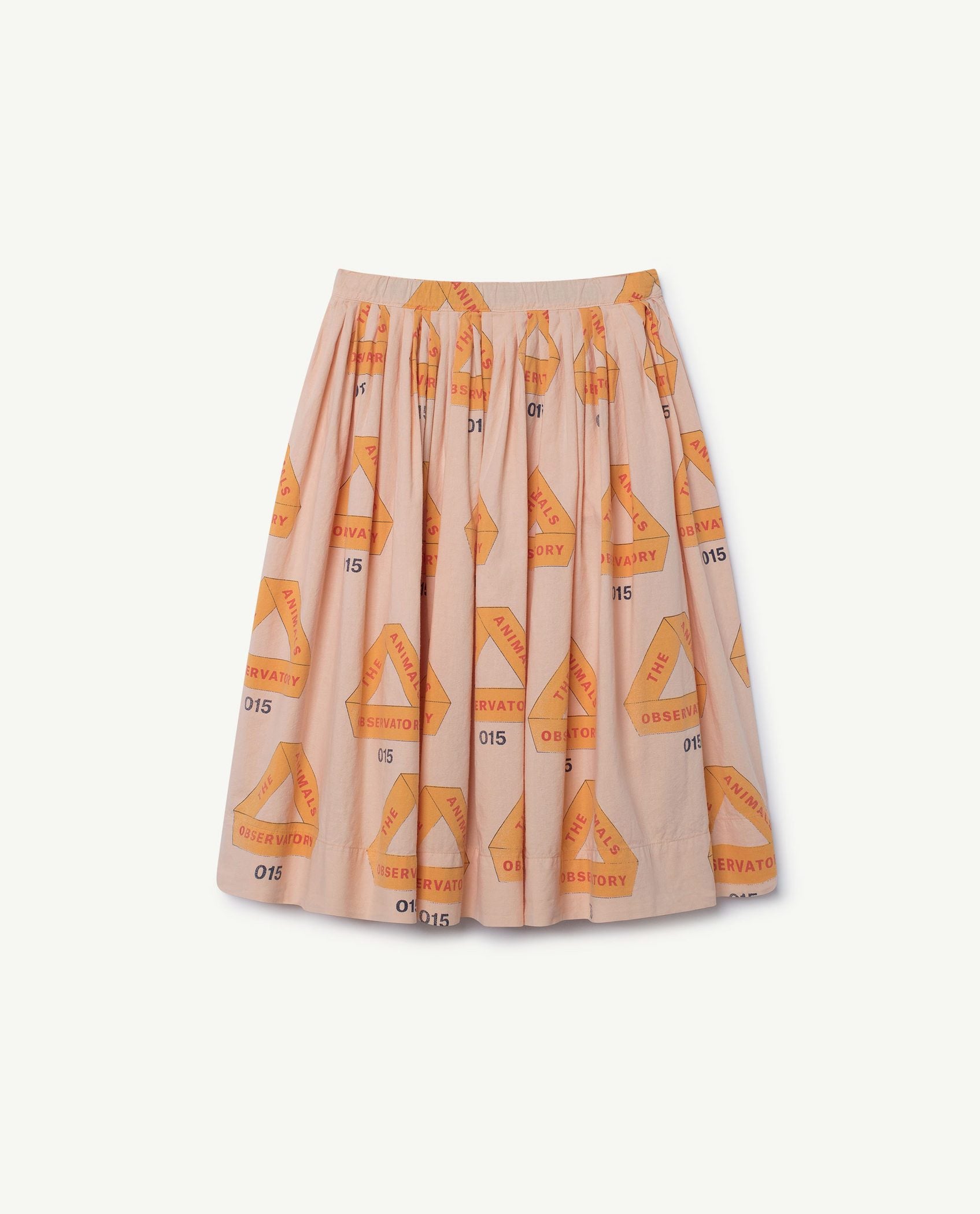 Orange Jellyfish Skirt PRODUCT FRONT