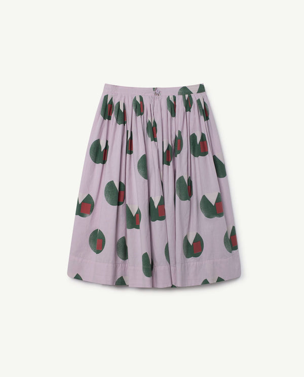 Print Jellyfish Skirt PRODUCT BACK