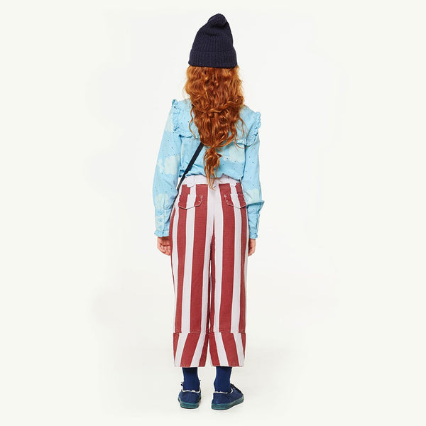 Blue Gadfly Shirt MODEL BACK