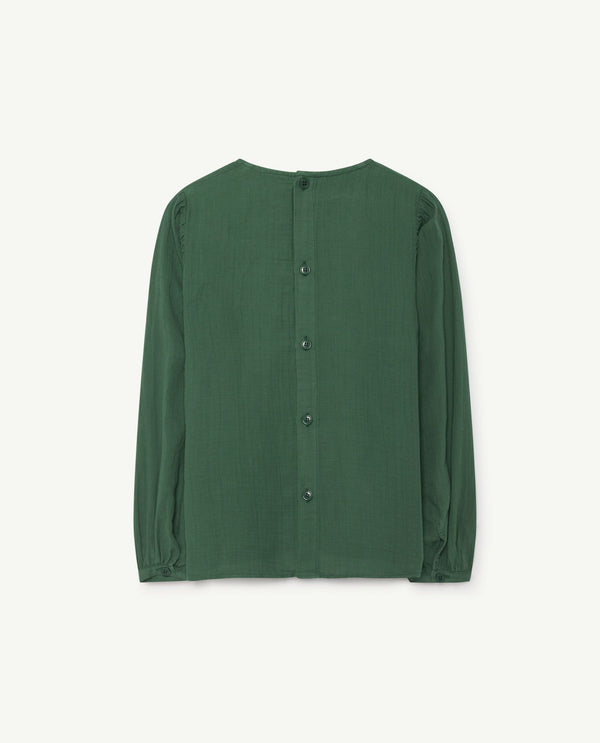 Green Opossum Shirt PRODUCT BACK