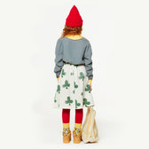 Clover Sow Skirt MODEL BACK