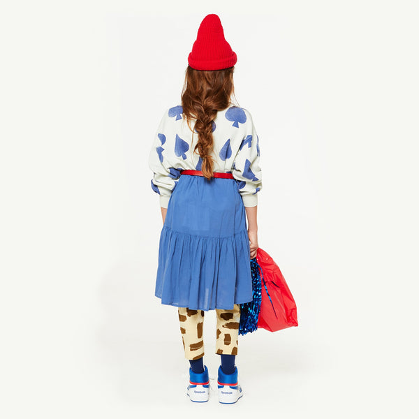 Blue Bird Skirt MODEL BACK