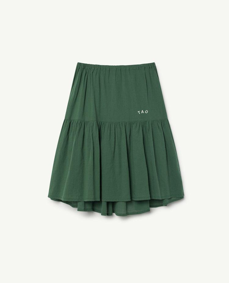 Green Bird Skirt COVER