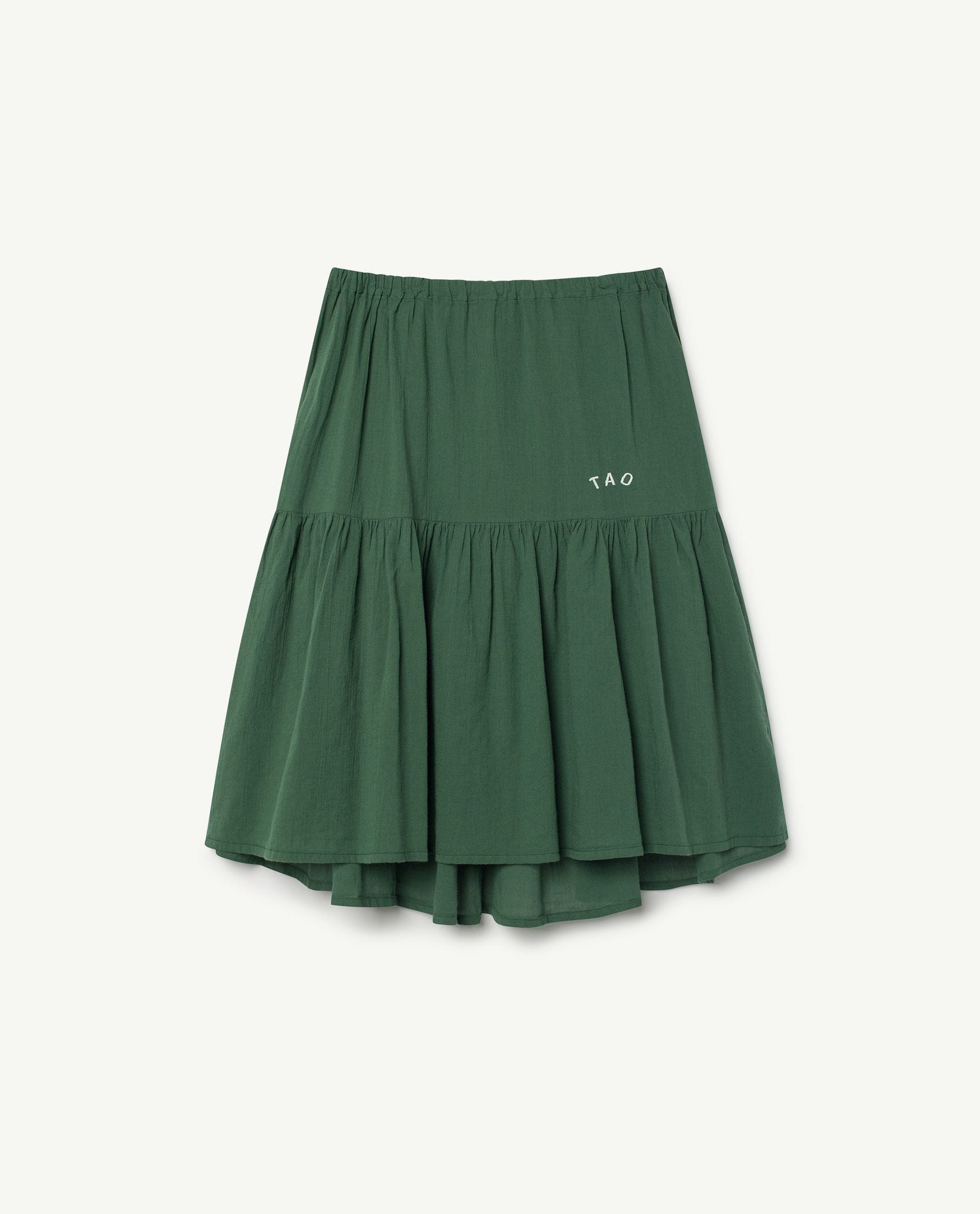 Green Bird Skirt PRODUCT FRONT