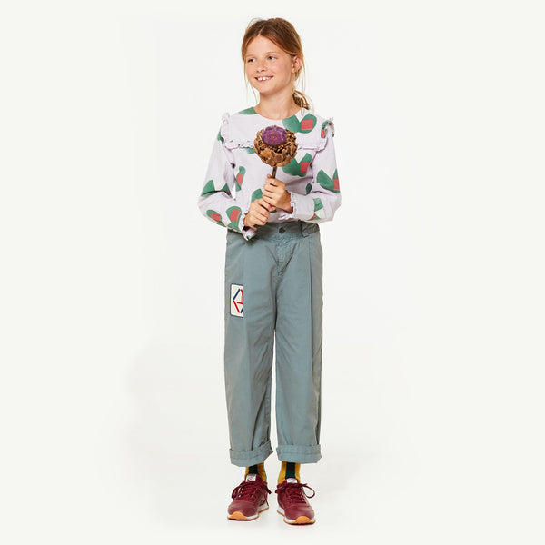 Grey Camel Pants MODEL FRONT