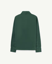 Green Twill Coyote Shirt PRODUCT BACK