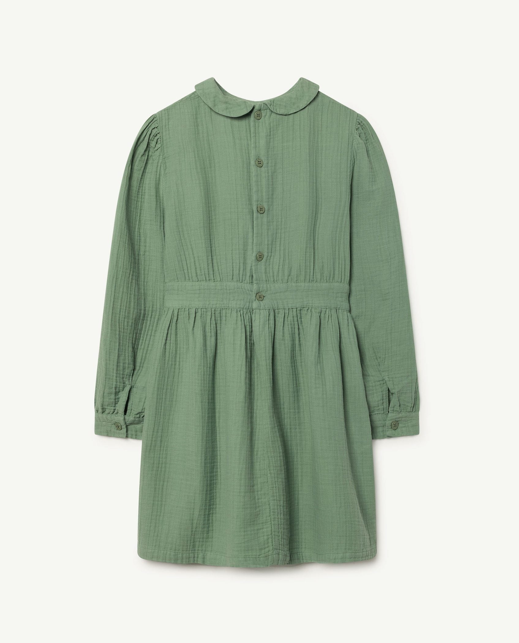 Green Canary Dress PRODUCT BACK