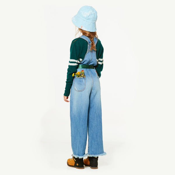 Miner Denim Suit MODEL BACK