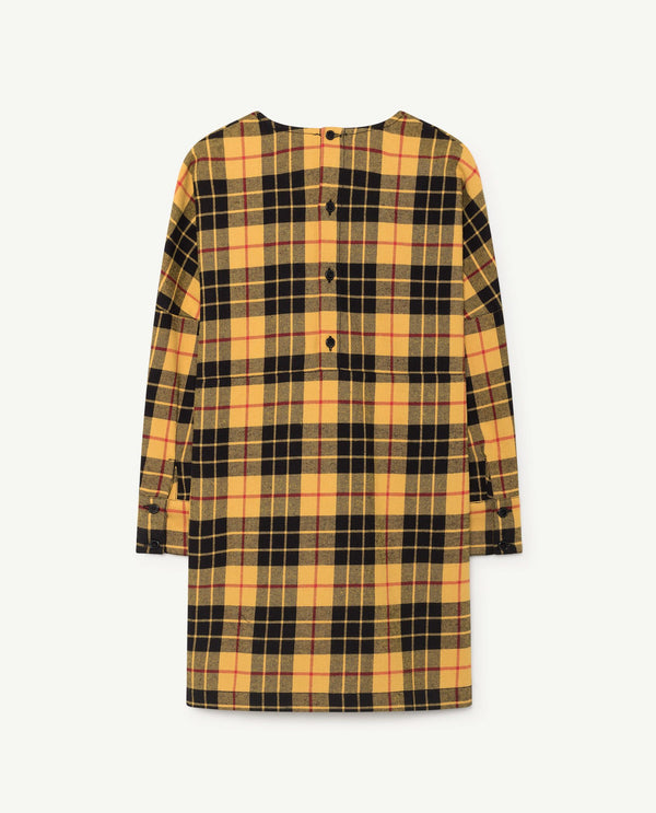 Tartan Swallow Dress PRODUCT BACK