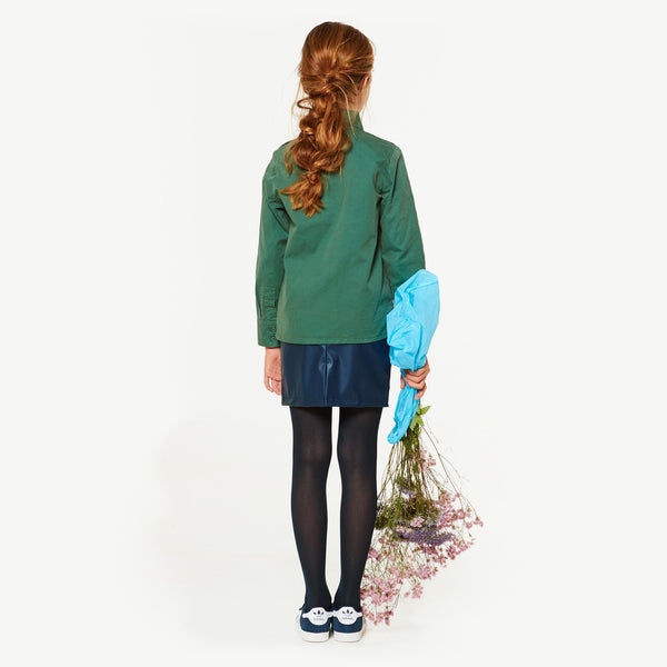 Blue Wombat Skirt MODEL BACK