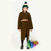 Green Jaguar Coat MODEL FRONT