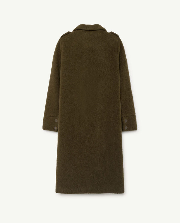 Green Jaguar Coat PRODUCT BACK