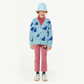 Blue Starfish Kids Hat MODEL FRONT