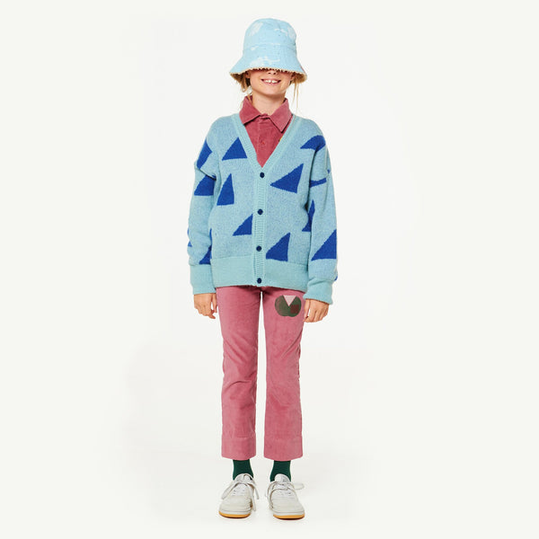 Blue Starfish Kids Hat MODEL FRONT