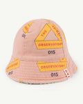 Orange Starfish Baby Hat