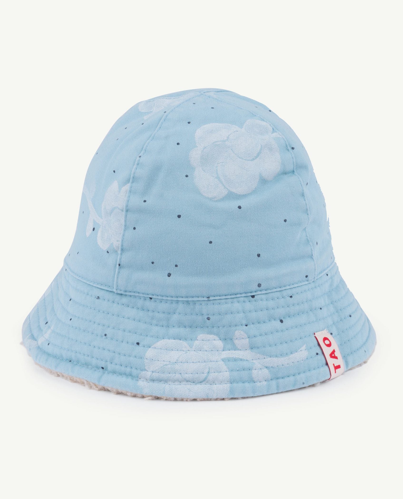 Blue Starfish Baby Hat PRODUCT FRONT