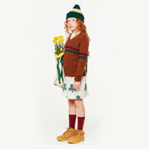 Brown Toucan Sweater MODEL FRONT