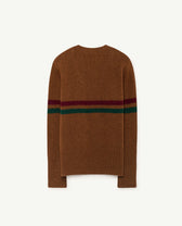 Brown Toucan Sweater PRODUCT BACK