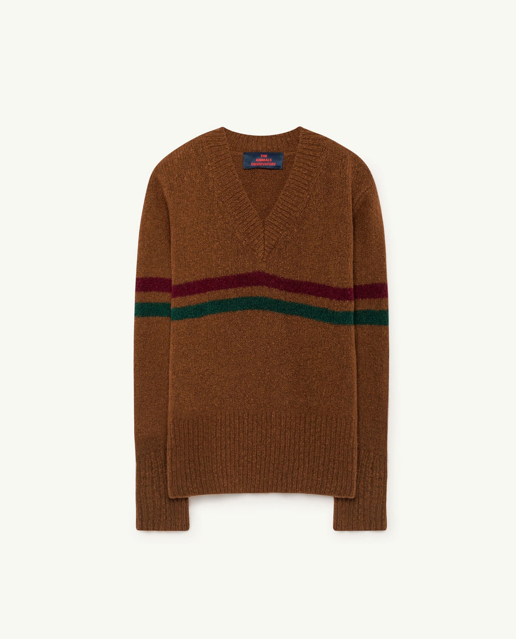 Brown Toucan Sweater PRODUCT FRONT