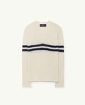 White Toucan Sweater