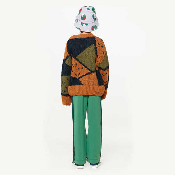 Orchard Arty Bull Sweater MODEL BACK