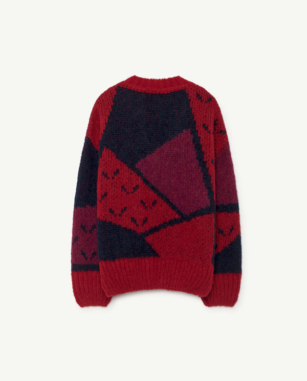 Orchard Arty Peasant Cardigan PRODUCT BACK