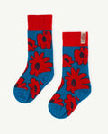 Red Snail Kids Socks