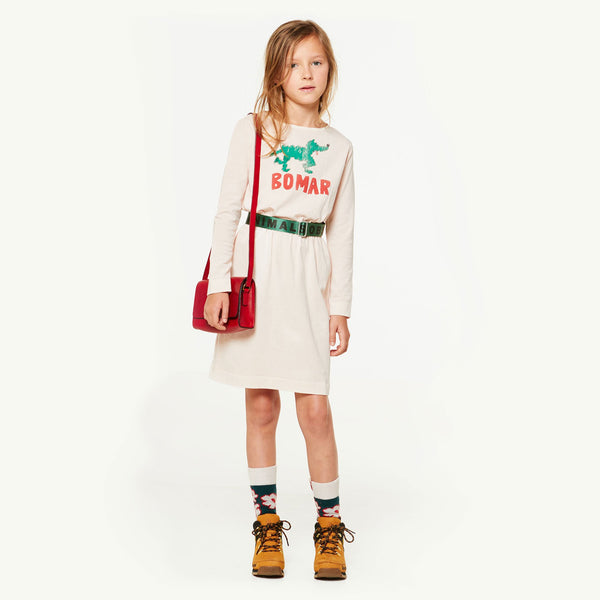 White Snail Kids Socks MODEL FRONT