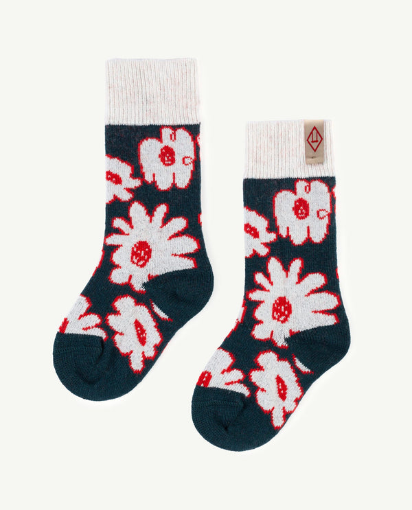 White Snail Kids Socks PRODUCT FRONT